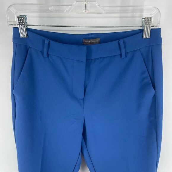 Vince Camuto Women's Work Pants Career Trousers Taper Leg Stretch Blue Size 0 - Picture 7 of 15